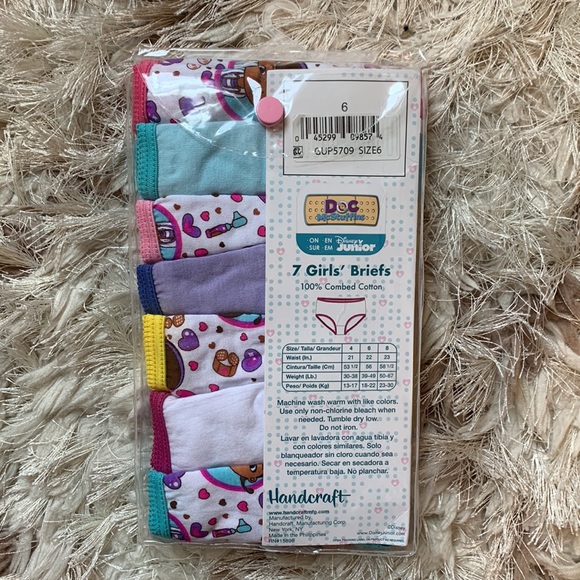 NWT-little girls underwear size 6 - Picture 2 of 2